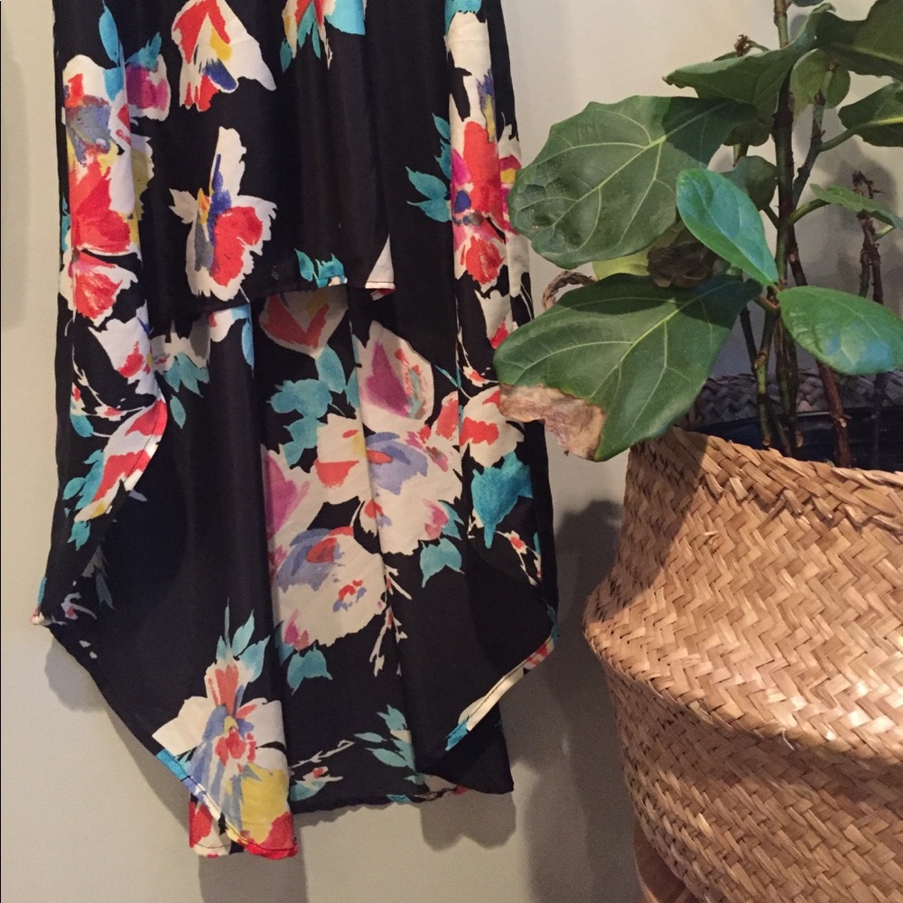 Floral-Printed High-Low Maxi - Picture 4 of 5